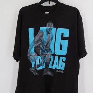 Reebok Men's "I Zig You Zag" Basketball T-Shirt Size Medium